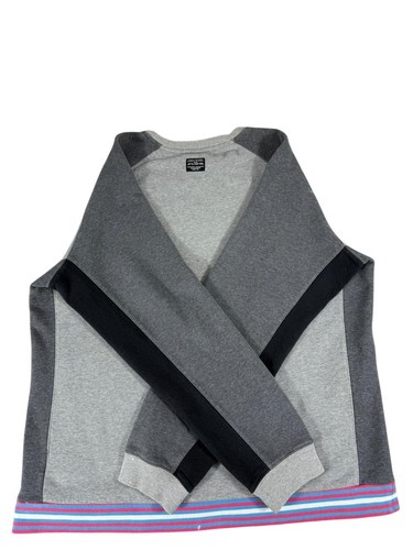 Felpa nike grigia colorblock - nike,