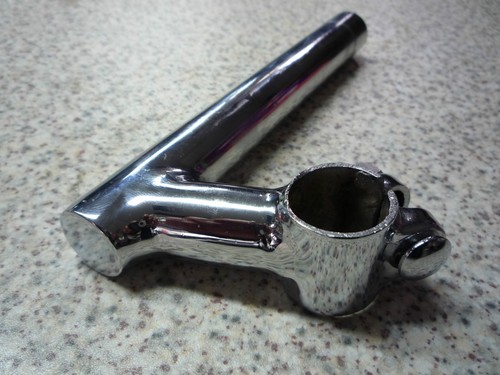 Stelo manubrio vintage cromato
