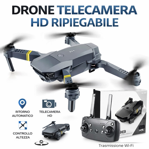 Drone dual camera - 4k, fpv