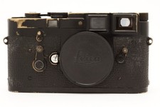 Raro corpo fotocamera Leica M3 vernice nera (CLA 15/07/2025) #47619