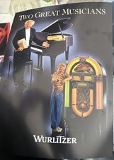 Vintage Wurlitzer Black Onice