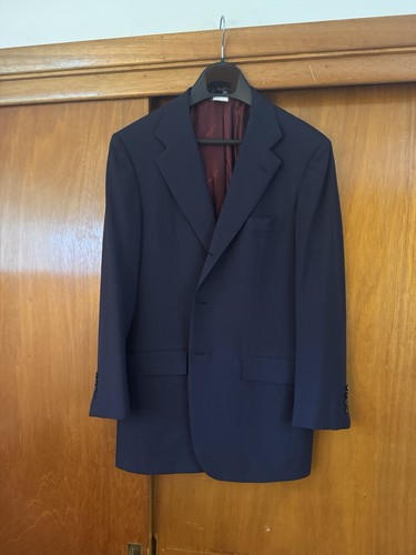 Blazer uomo kiton navy - navy, 3