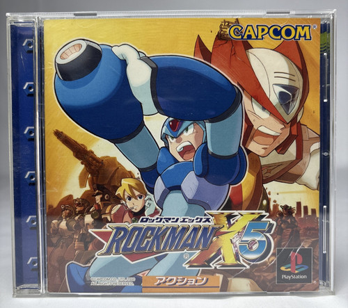 Rockman ps1 playstation - rockman, x5