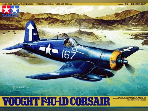 Tamiya corsair f4u 48 - 1/48,