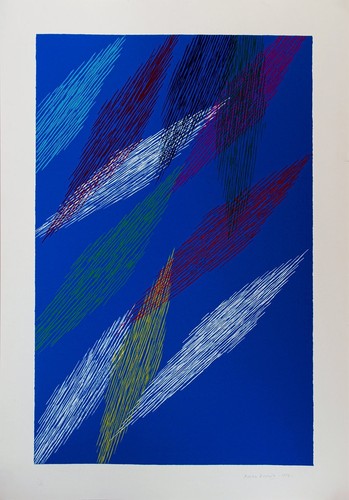 Piero dorazio serigrafia su - piero,