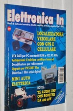 ELETTRONICA IN-N°30 GIUGNO 1998-I FILTRI ATTIVI DIGITALI, MINI AUTO ELETTRICA