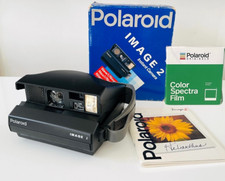 Polaroid Image 2 con PELLICOLE (10 foto) Instant Camera boxed, manual CARTRIDGE