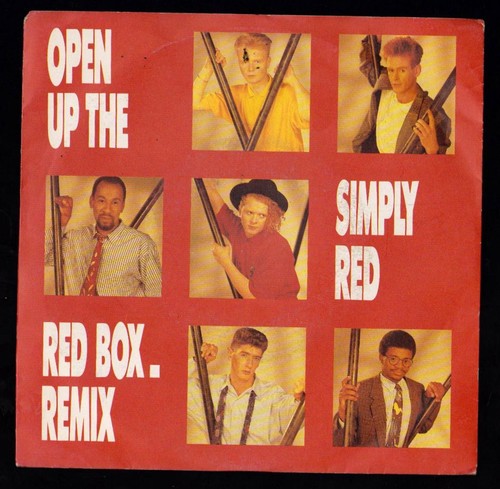 Simply red disco giri open - red, 45