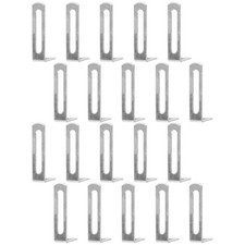  20 Pezzi Staffe per Scaffali