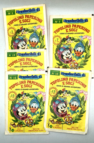 Trasferibili topolino - i,