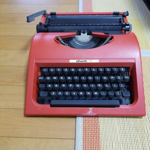 Vintage olivetti lettera - lettera, 110