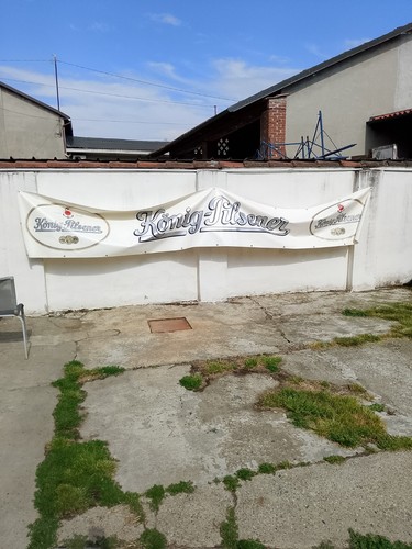 Striscione pubblicitario birra - pubblicitario,