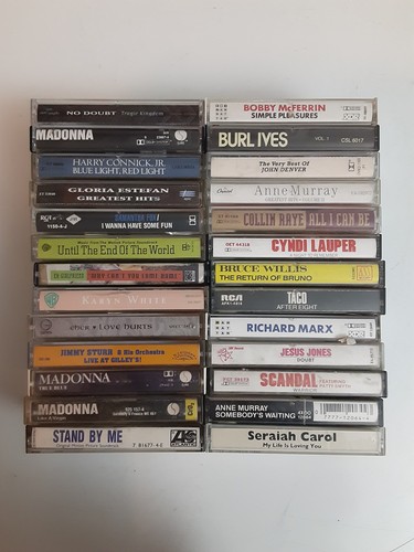 Vintage cassette tapes build - vintage,