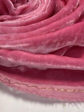 Tessuto Velluto Seta Lungo 4m