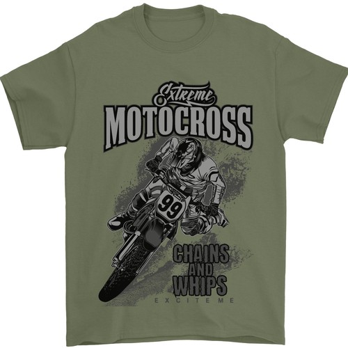 Maglietta uomo motocross - maglietta,