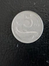 Moneta rara 5 Lire del 1951