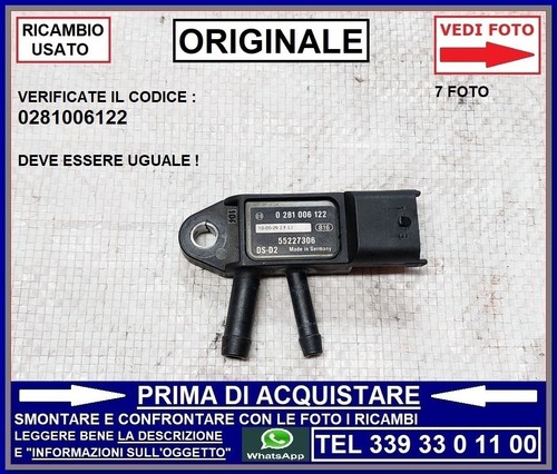 Sensore fap dpf gas - dpf, scarico