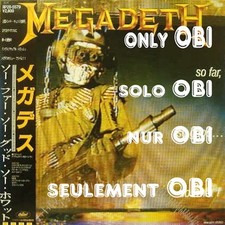 MEGADETH So Far, So Good... So