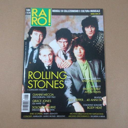 Rivista musicale raro - rivista,