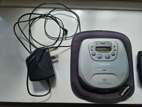 Lettore portatile panasonic - lettore, cd