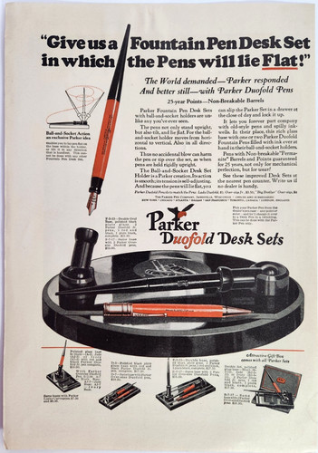 Parker duofold penna - duofold,