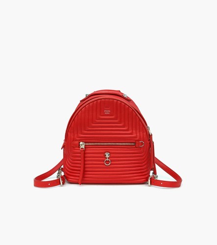 Fendi red backpack 8400 - fendi,