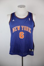 ADIDAS NBA NY KNICKS 6 FIELDS MAGLIA CANOTTA BASKET UOMO Tg L  TRIKOT MAN JERSEY