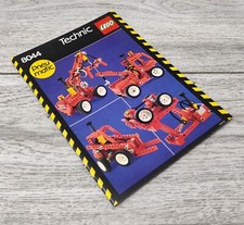 LEGO 8044 MANUALE ISTRUZIONI TECHNIC PNEUMATIC 1989 VINTAGE INSTRUCTION MANUAL