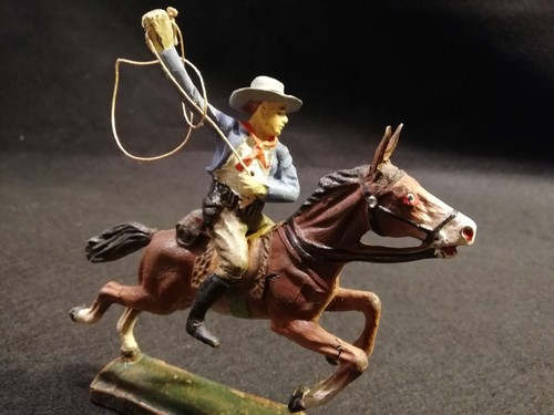 Elastolin cowboy cavallo - cowboy,