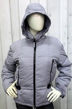 Giubbotto Armani Jeans Donna Taglia XL / 42 Grigio Giubbino Invernale Giacca 