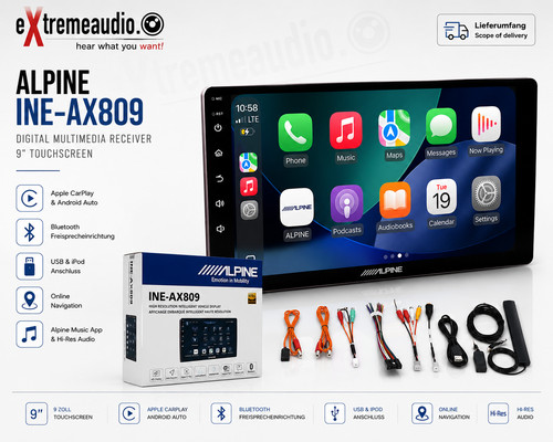 Alpine ine ax809 - alpine, ricevitore