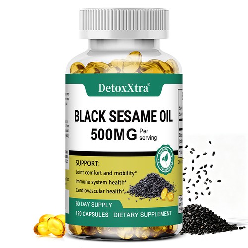 500mg olio sesamo nero - di,