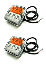 2x LED Lampeggiante-Luce E9