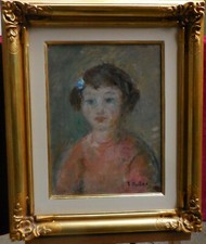 Quadro olio tavola figura - quadro, su