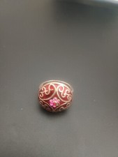 echt Silber Ring mit Steinen