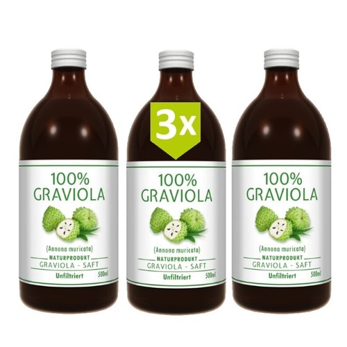 Succo 100 soursop graviola - 3, soursop/graviola