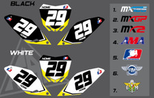 KIT TABELLE PORTANUMERO CROSS