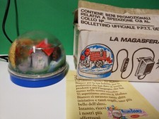MAGASFERA MULINO BIANCO 1984 PALLA DI NEVE LAMPADA BARILLA VINTAGE 