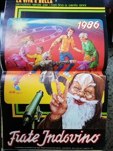 Calendario frate indovino 1986 - calendario,