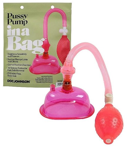 Stimolatore vaginale pompa per