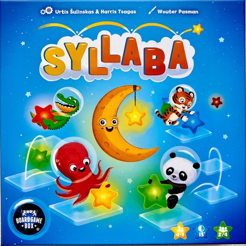 Syllaba board game box gioco - syllaba,