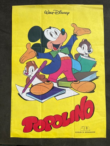 Poster walt disney topolino - poster,