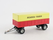 Tekno Dk N° 452 Rimorchio Coperto Scania-Vabis 1/50 Mai Giocato