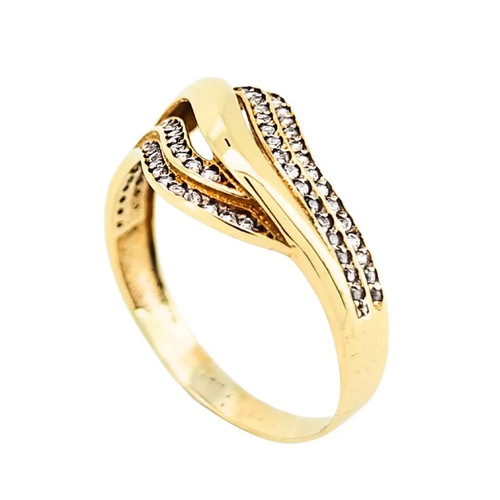 Anello donna intreccio fasce - anello,