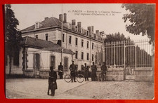 CARTOLINA CICLISMO BICI MILITARI CASERMA  1915