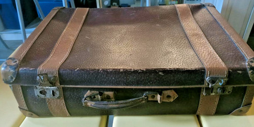 Valigia cartone vintage - in,