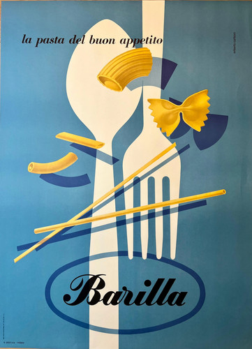 Carboni erberto barilla poster - carboni,