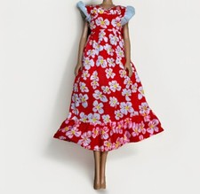 Vintage Barbie Superstar #9006 BEST BUY abito tricot floreale hawaiano - LEGGI