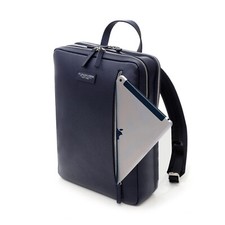 ZAINO UOMO Blu IN PELLE -