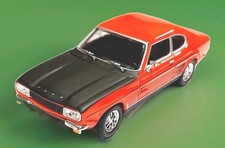Ford Capri MKI GT Coupè rosso nero cofano 1968 - 1972 Cararama 1:43 confezione originale